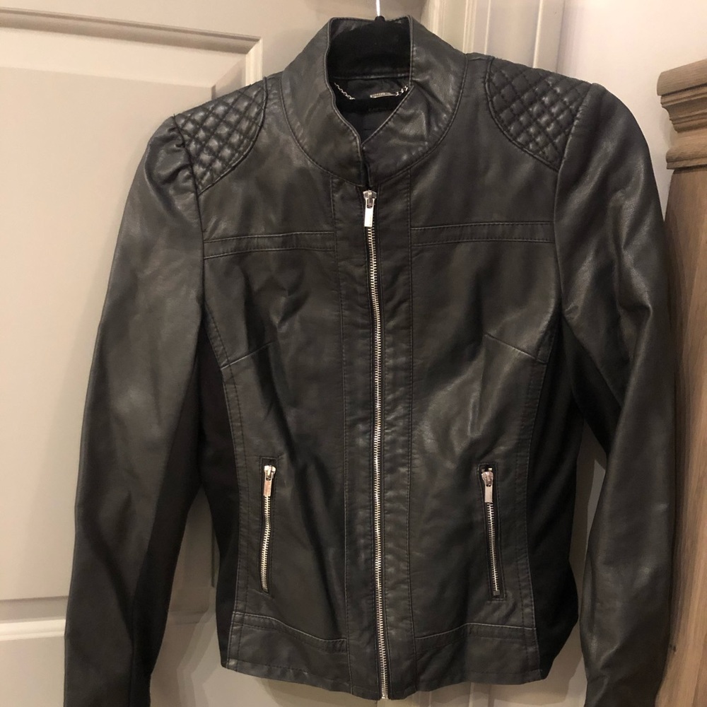 Leather jacket